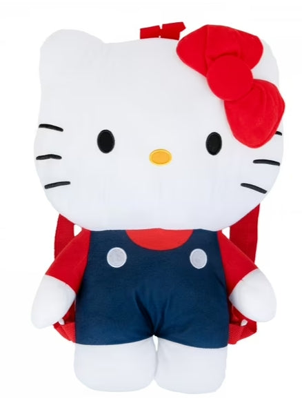 Hello Kitty 16″ Plush Character Backpack – Cute & Soft Kids Bag